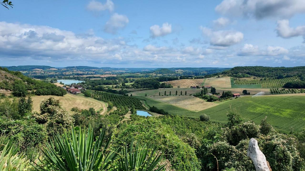 Manoir Le Moulinal47 - Vue Panoramique Hotel Courbiac Екстериор снимка