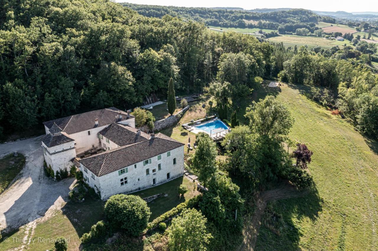 Manoir Le Moulinal47 - Vue Panoramique Hotel Courbiac Екстериор снимка