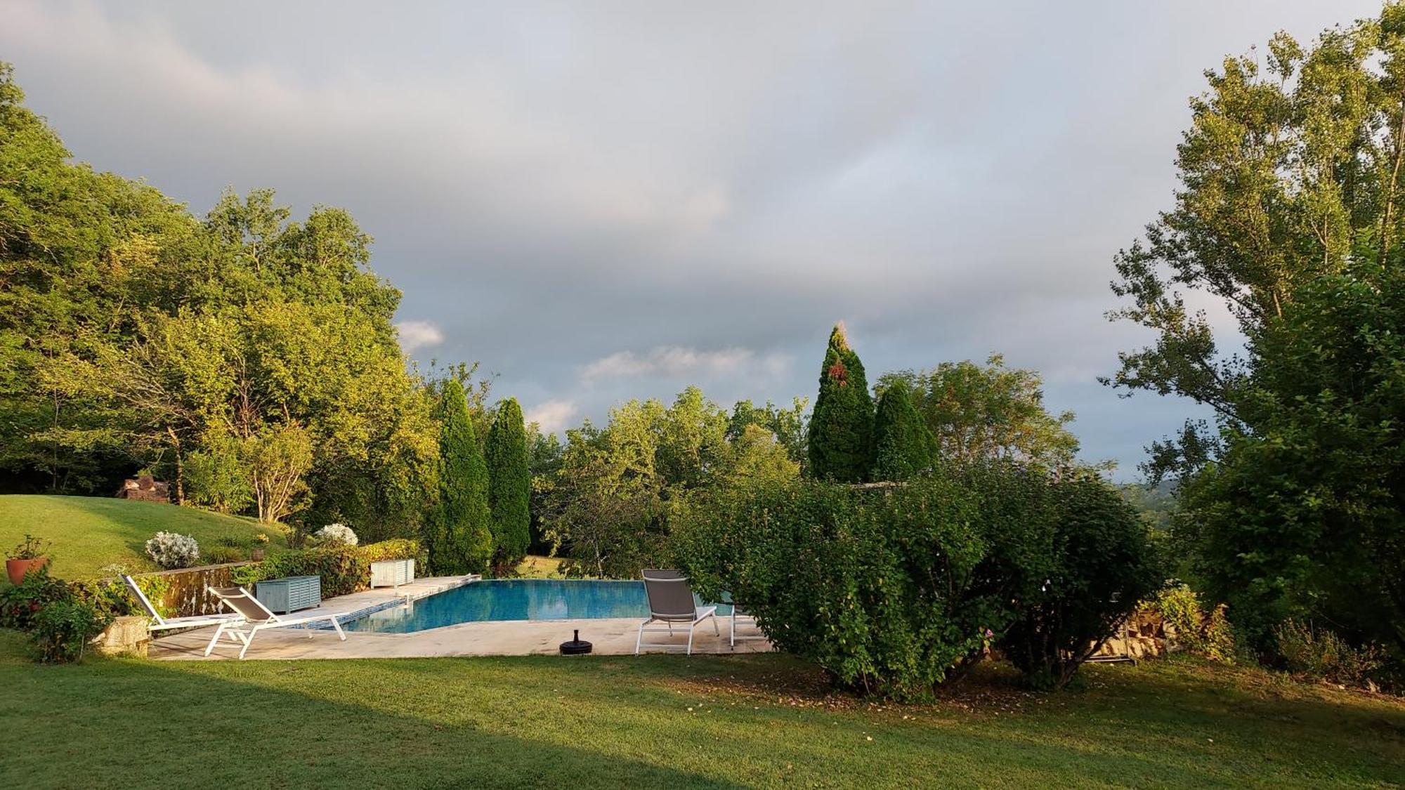 Manoir Le Moulinal47 - Vue Panoramique Hotel Courbiac Екстериор снимка